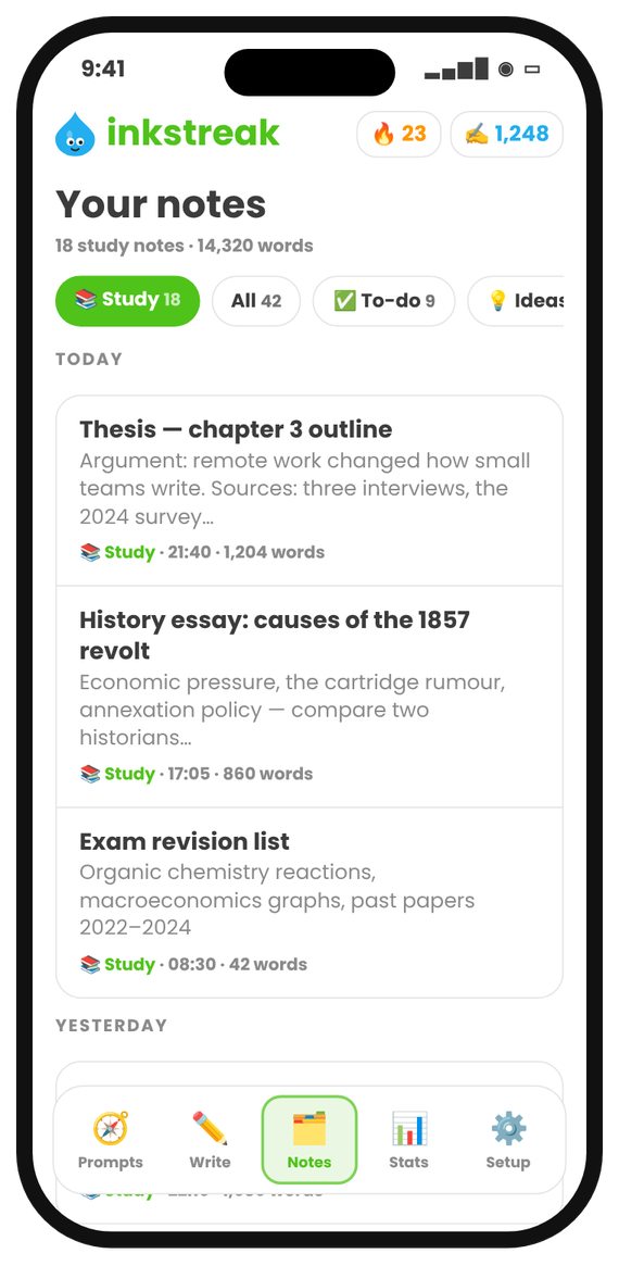 Study notes